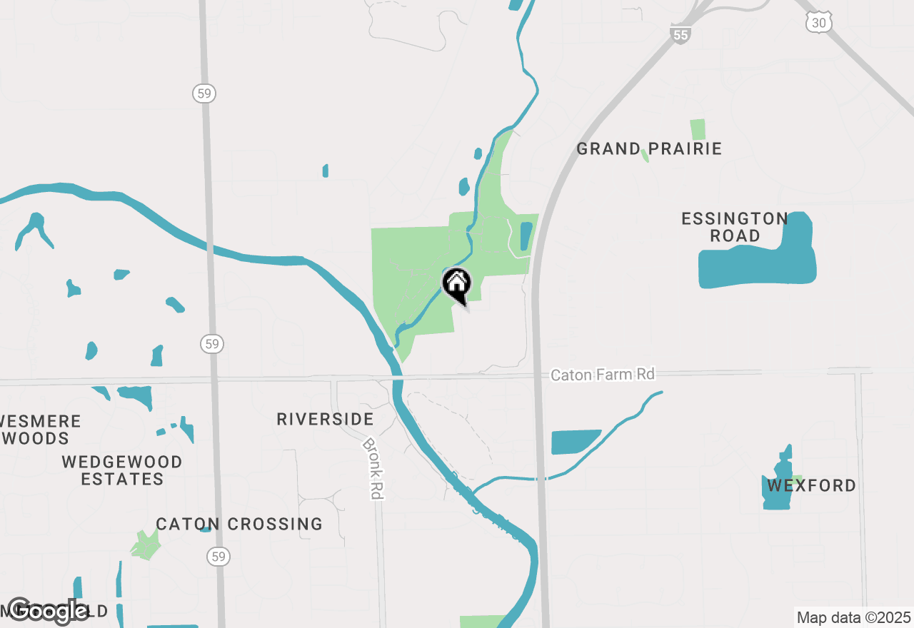 Map of 2531 Oak Tree Lane #2531, Plainfield, IL 60586