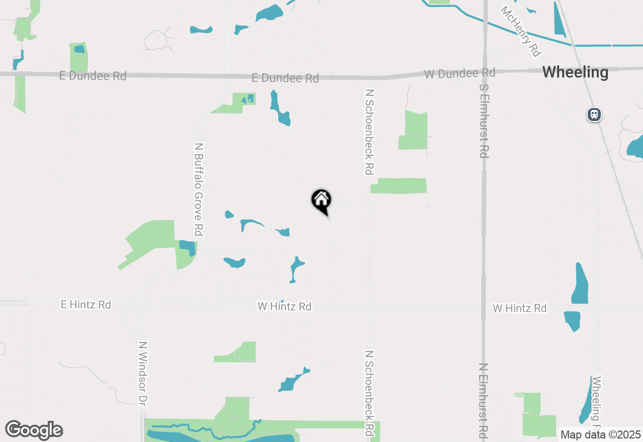 Map of 3026 Jackson Drive, Arlington Heights, IL 60004