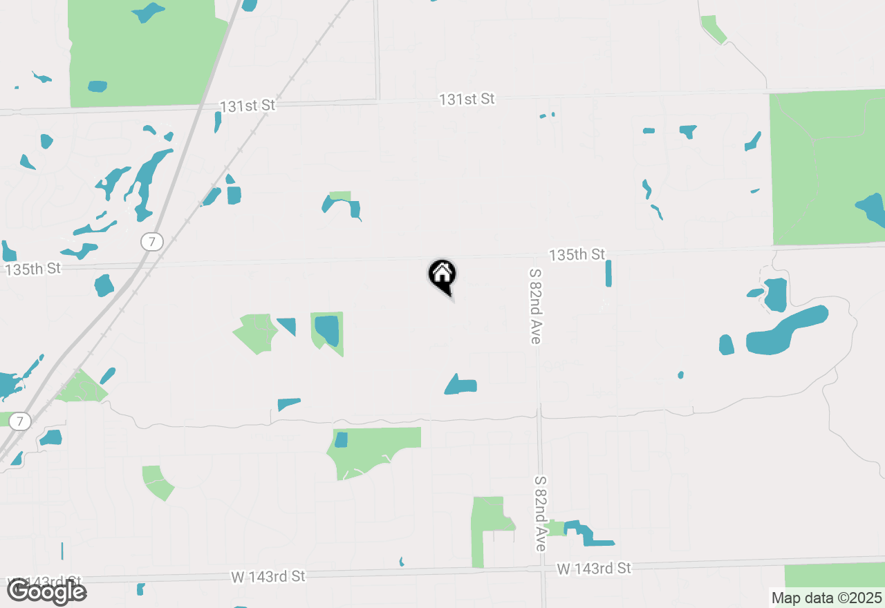 Map of 13610 S 84th Avenue, Orland Park, IL 60462