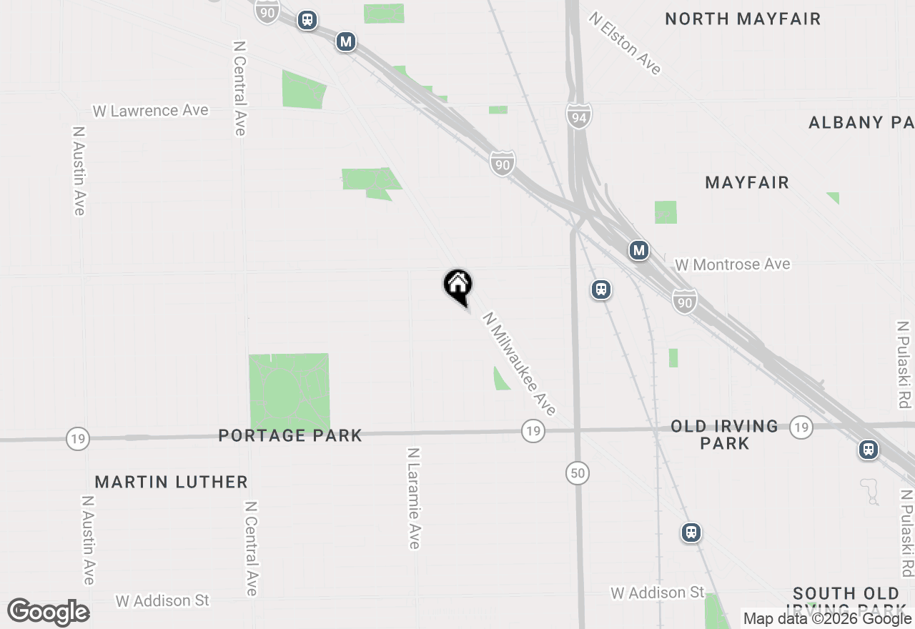 Map of 5039 W Cullom Avenue, Chicago, IL 60641