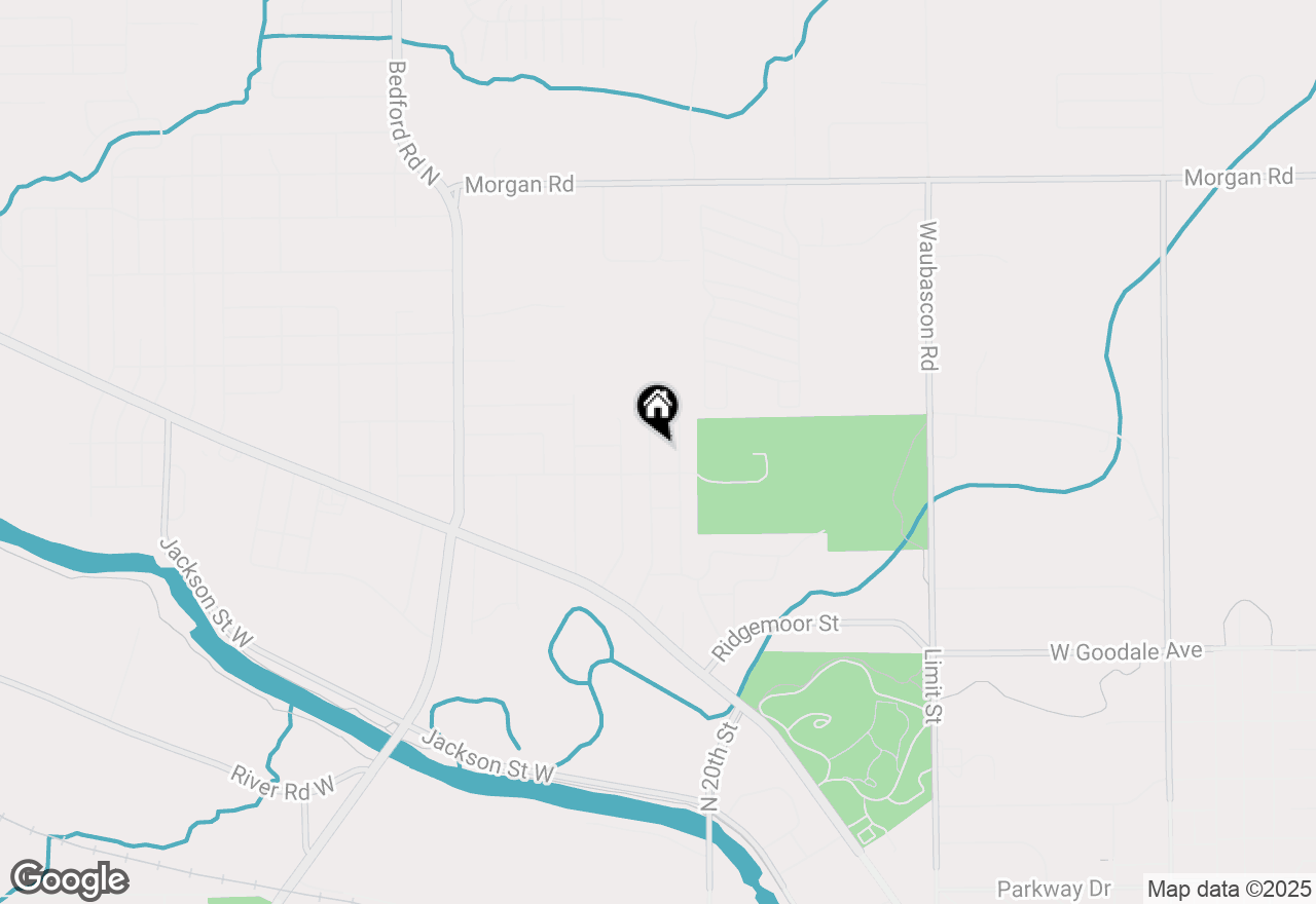 Map of 158 Barney Boulevard, Battle Creek, MI 49037