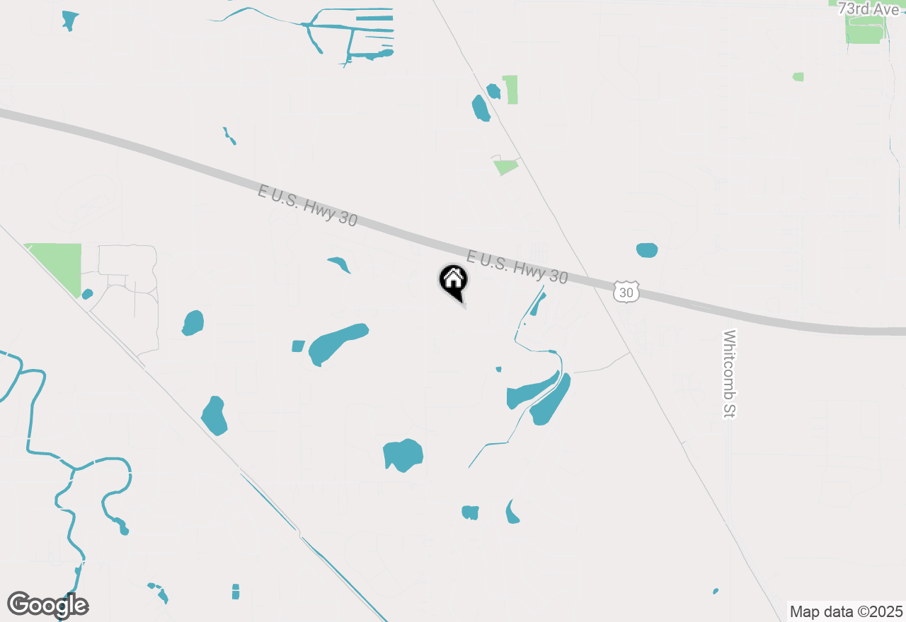 Map of 5480 Victoria Place, Crown Point, IN 46307