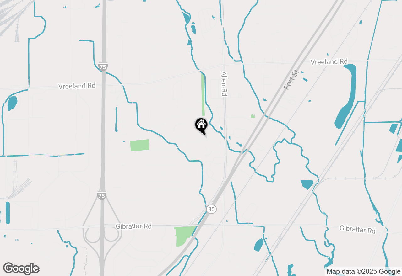 Map of 27733 Weddel Avenue, Trenton, MI 48183