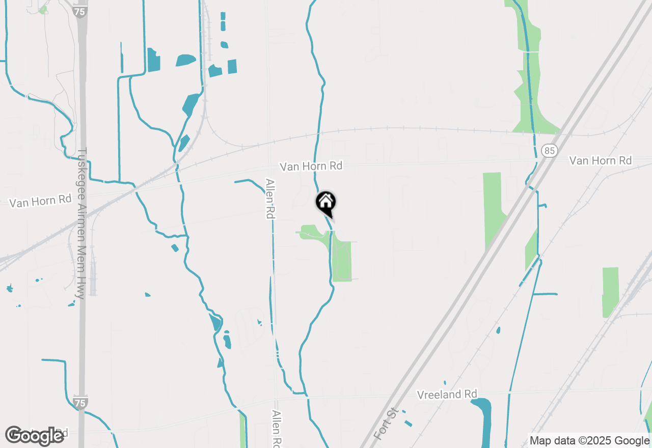 Map of 19104 Arlington Drive, Trenton, MI 48183