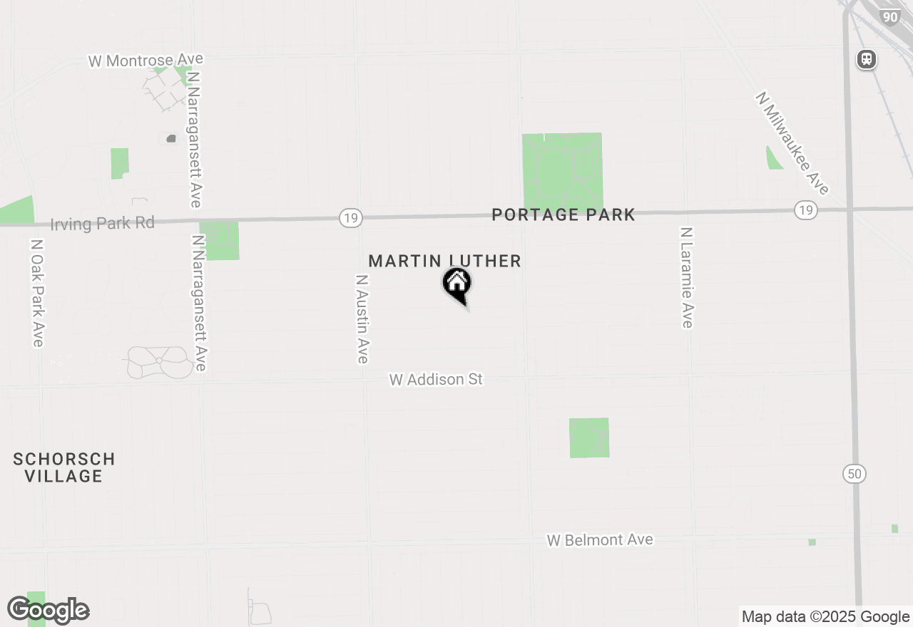 Map of 5740 W Warwick Avenue, Chicago, IL 60634