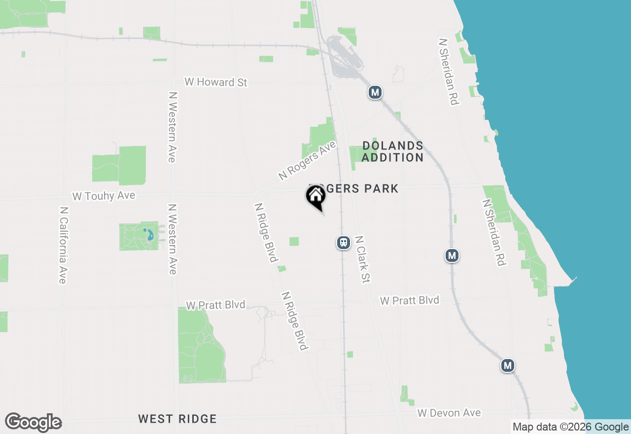 Map of 7065 N Wolcott Avenue, Chicago, IL 60626