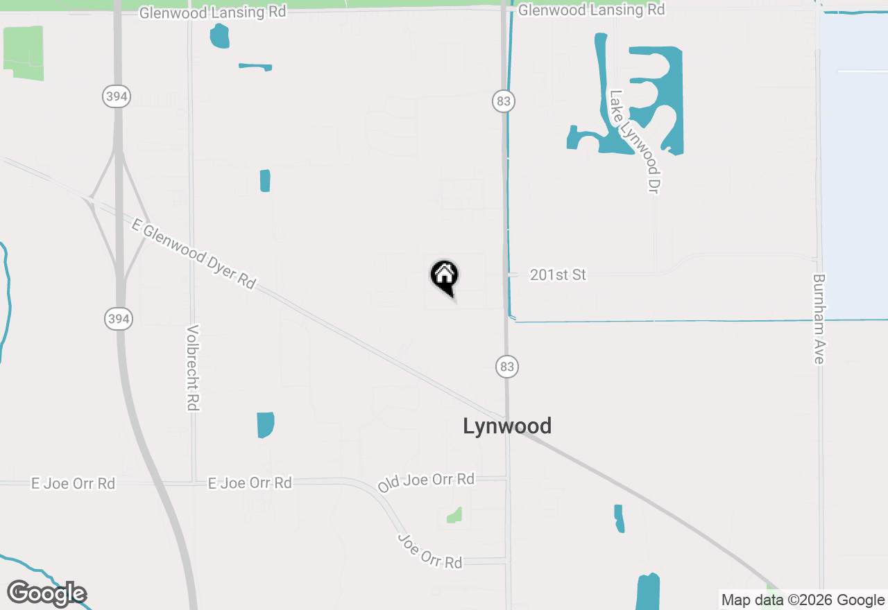Map of 2236 Bilstone Drive, Lynwood, IL 60411