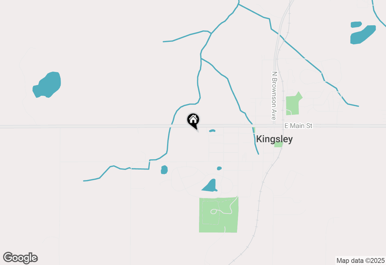 Map of  M-113, Kingsley, MI 49649