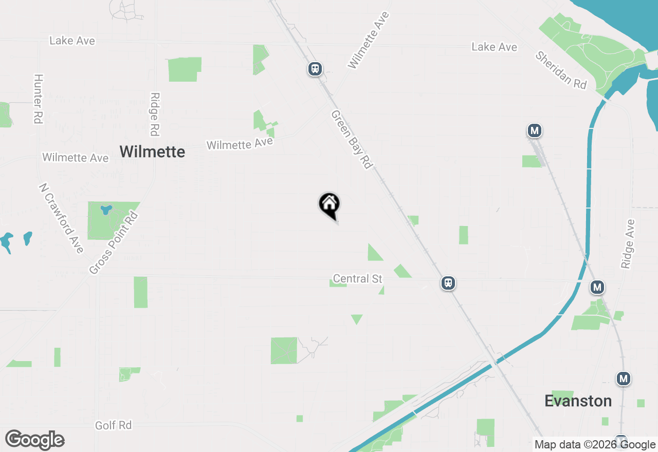 Map of 2500 Thayer Street, Evanston, IL 60201