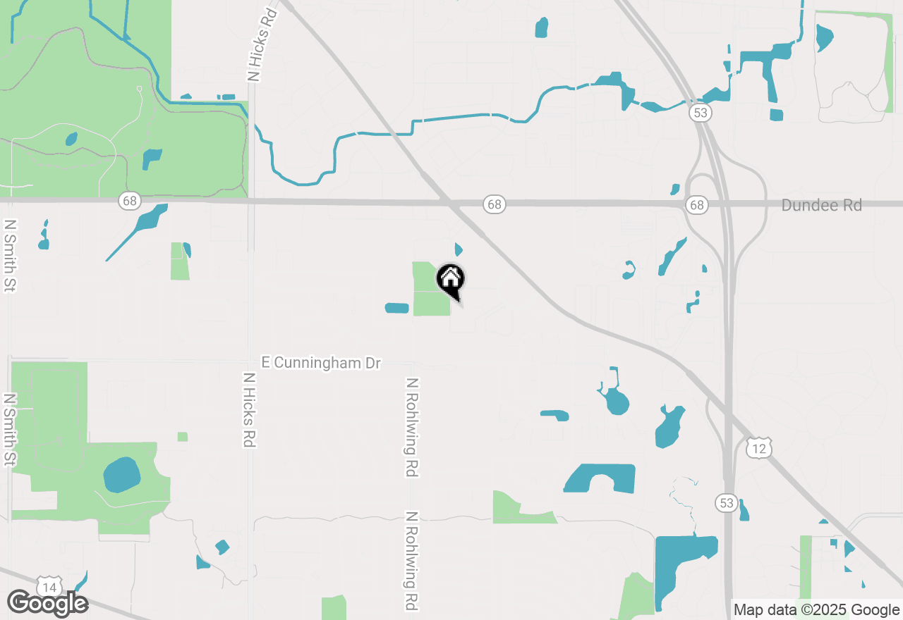 Map of 1475 Winslowe Drive #201, Palatine, IL 60074