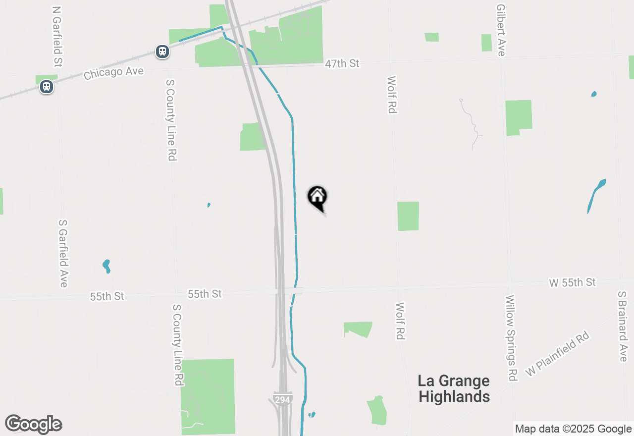 Map of 5220 Central Avenue, Western Springs, IL 60558