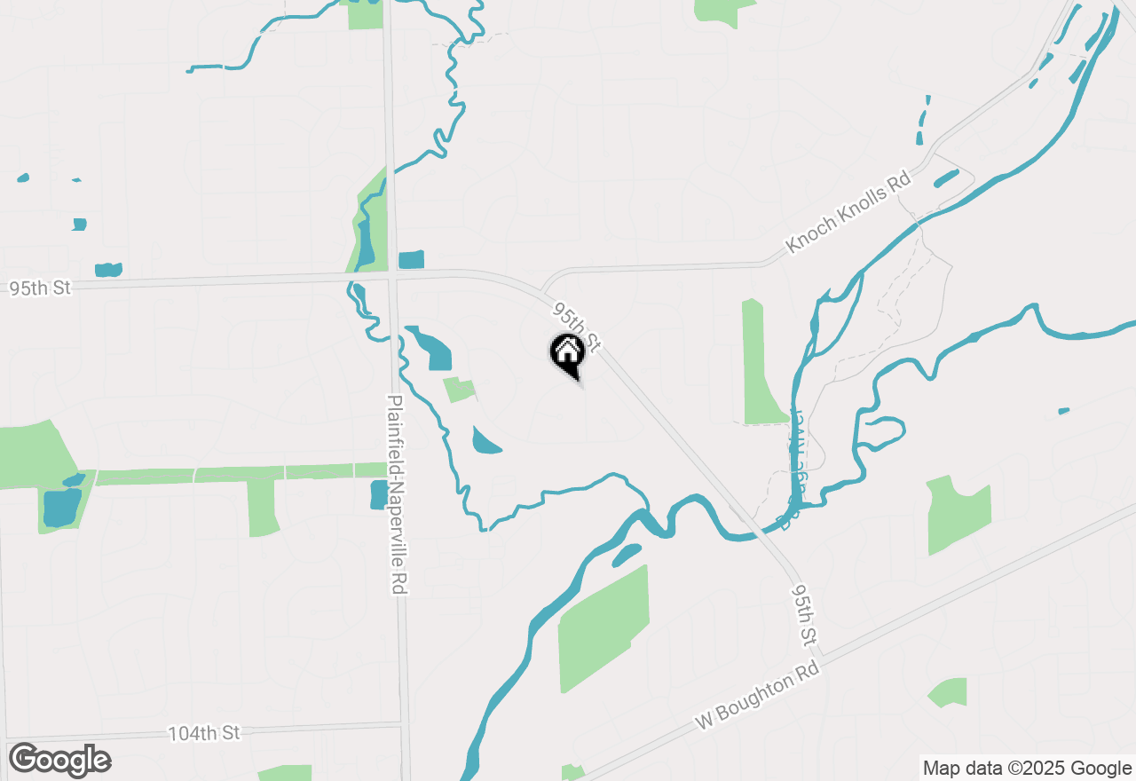 Map of 712 Eagle Brook Lane, Naperville, IL 60565