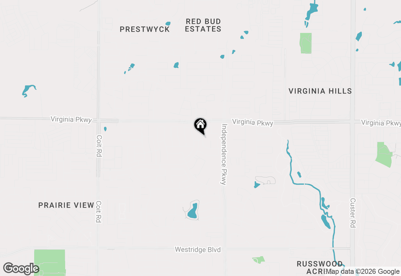 Map of 308 Riverstone Way, Mckinney, TX 75072