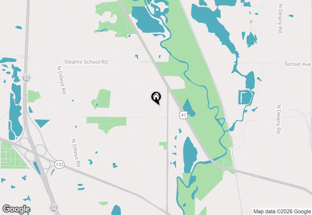 Map of 1848 Ravine Drive, Gurnee, IL 60031