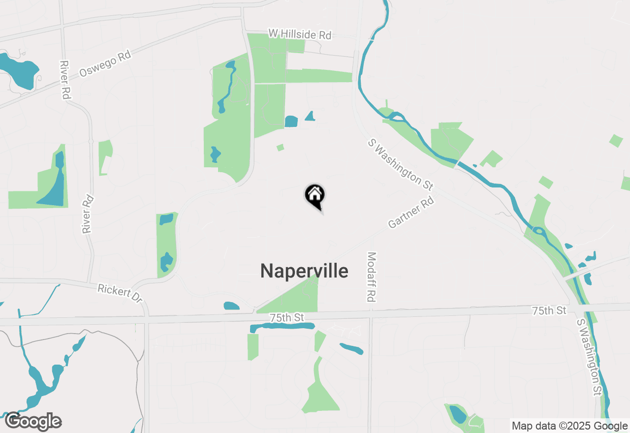 Map of 225 Elmwood Drive, Naperville, IL 60540