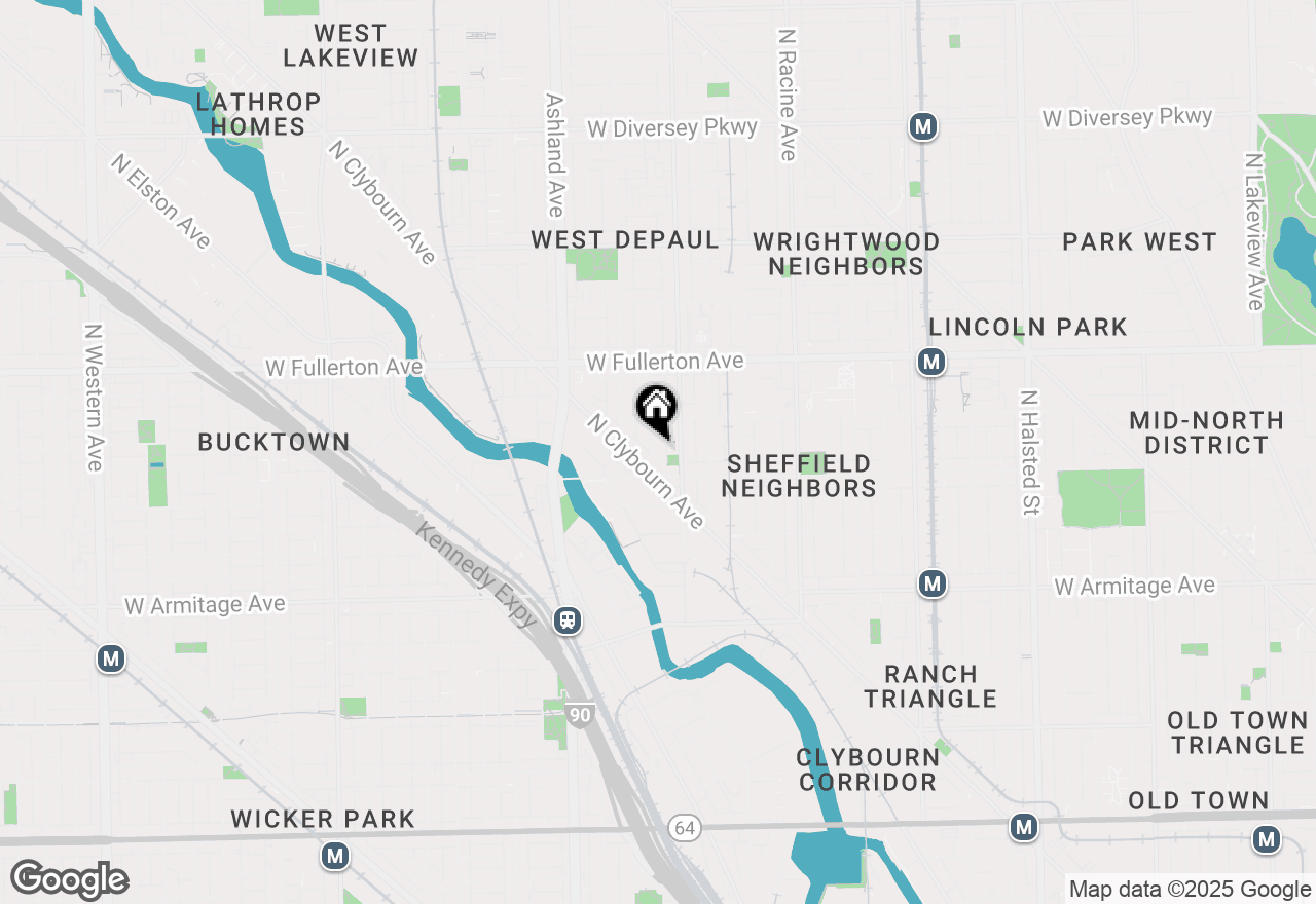 Map of 2231 N Janssen, Chicago, IL 60614