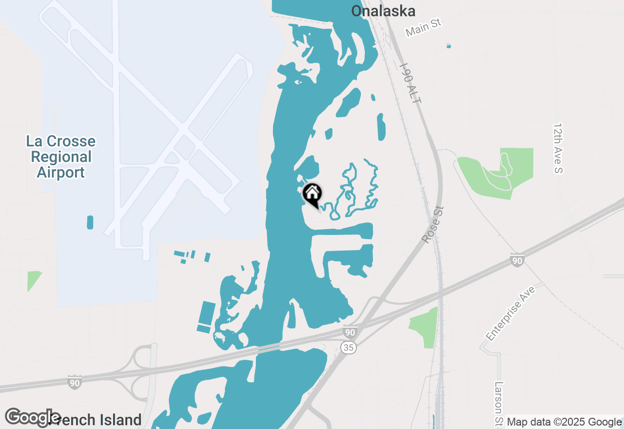 Map of 1025 Lauderdale N, Onalaska, WI 54650