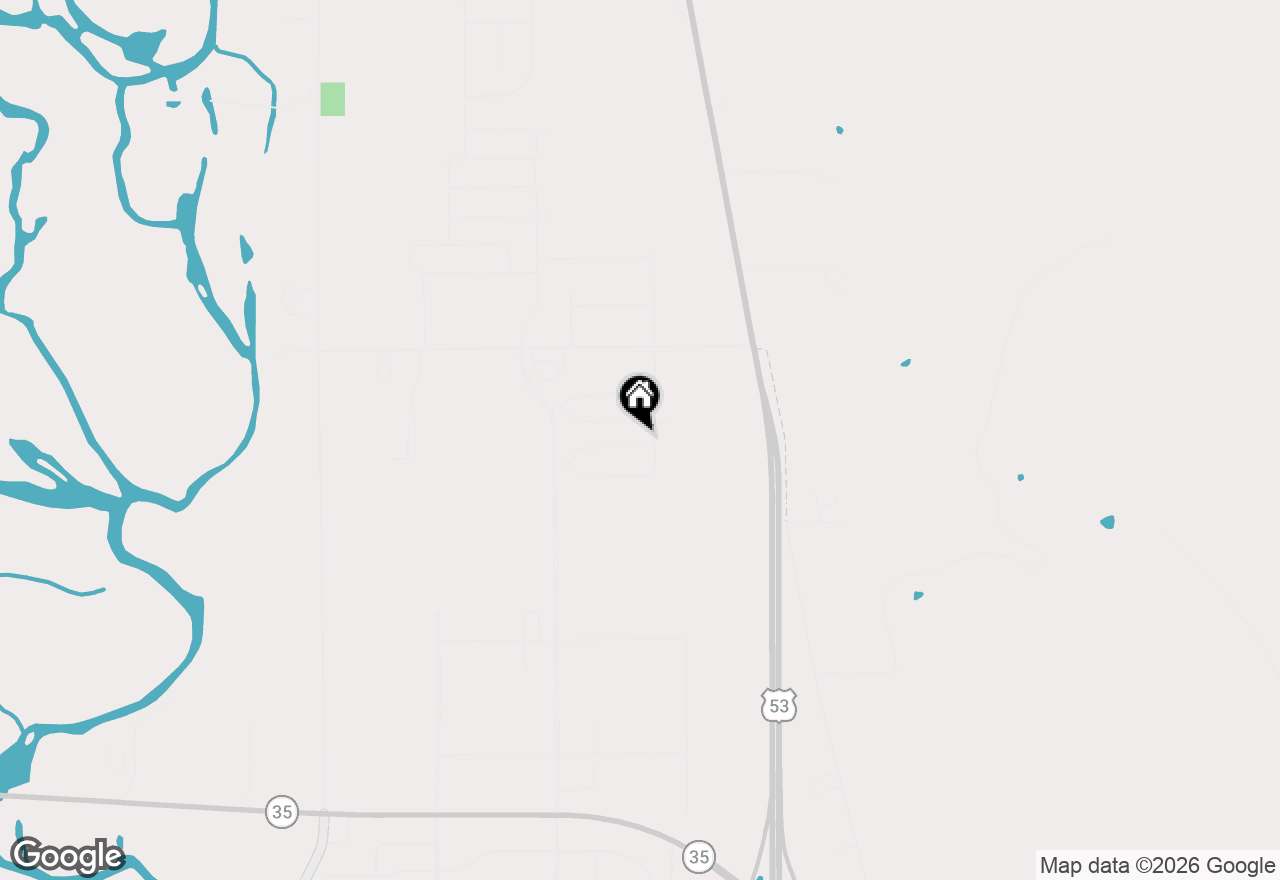 Map of 1605 Waxwing Ln, Holmen, WI 54636