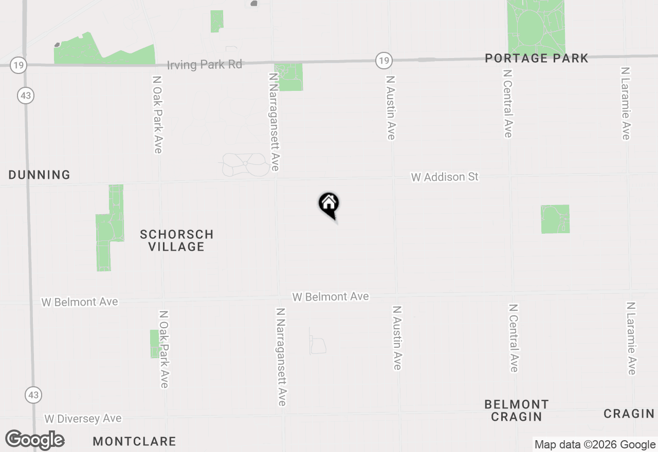 Map of 6213 W Newport Avenue, Chicago, IL 60634