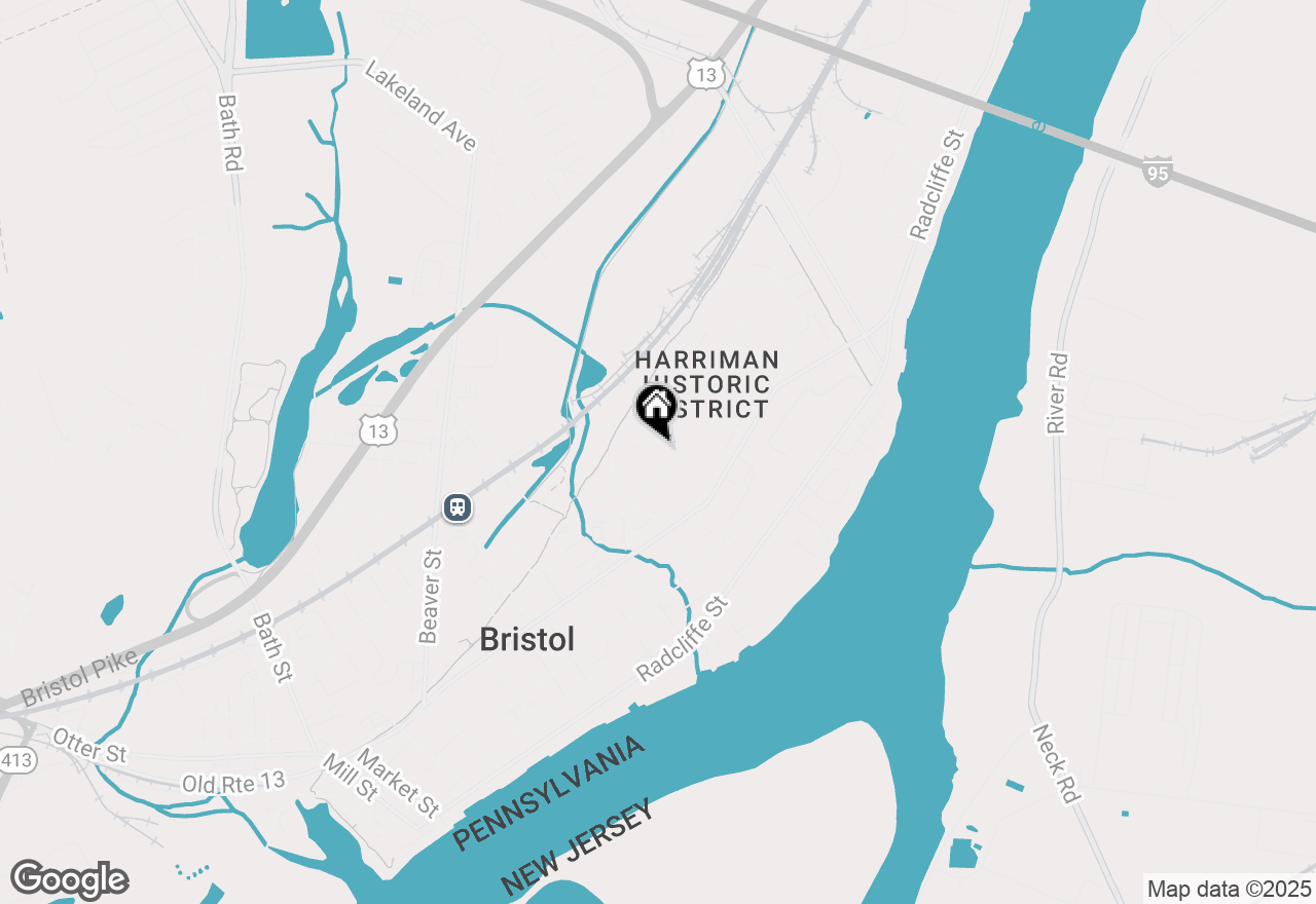 Map of 1515 Wilson Avenue, Bristol, PA 19007