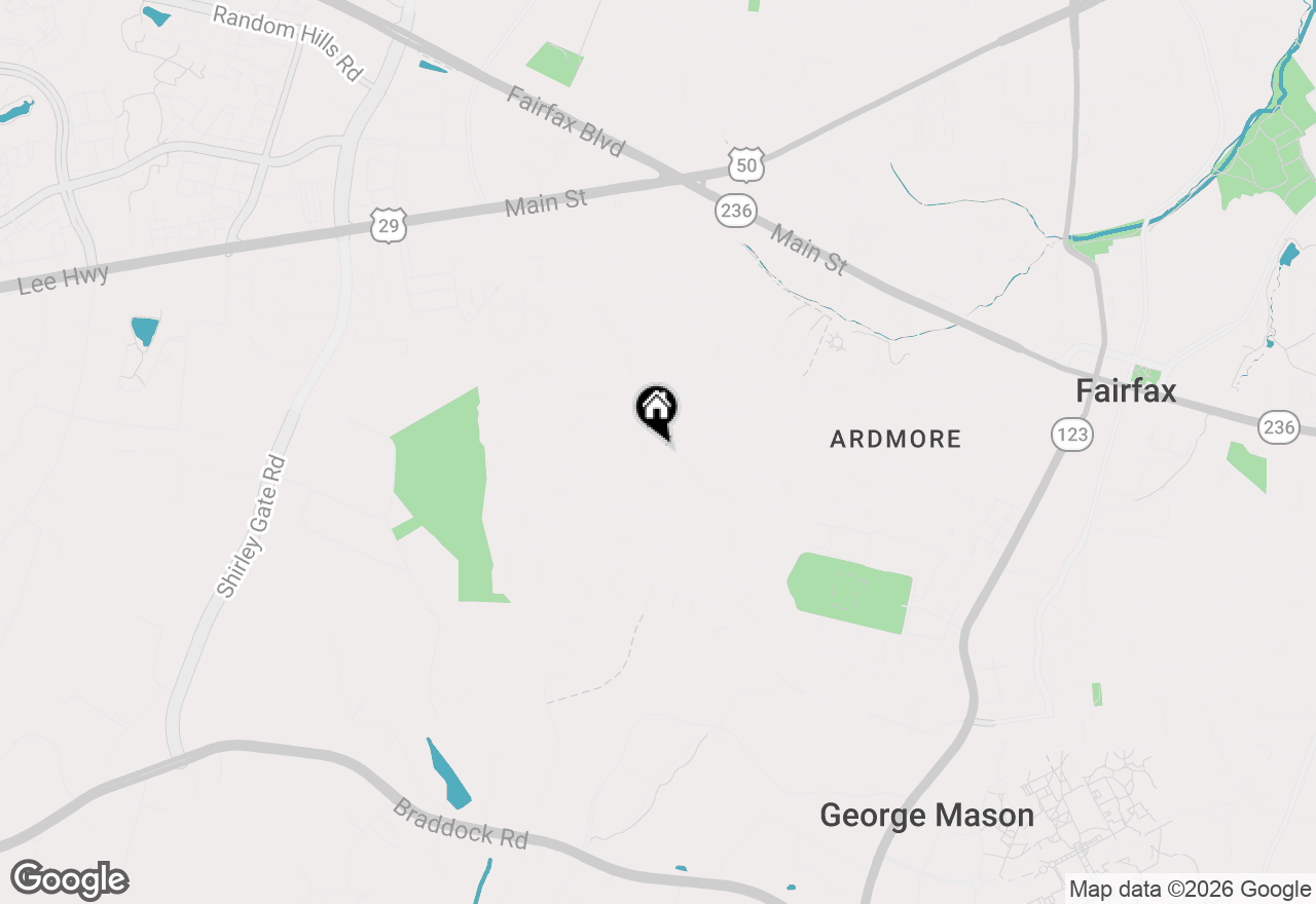 Map of 10922 Decatur Drive, Fairfax, VA 22030