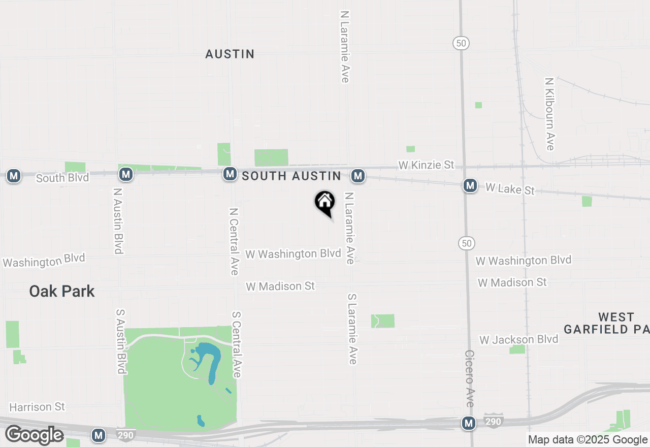 Map of 163 N Lockwood Avenue, Chicago, IL 60644