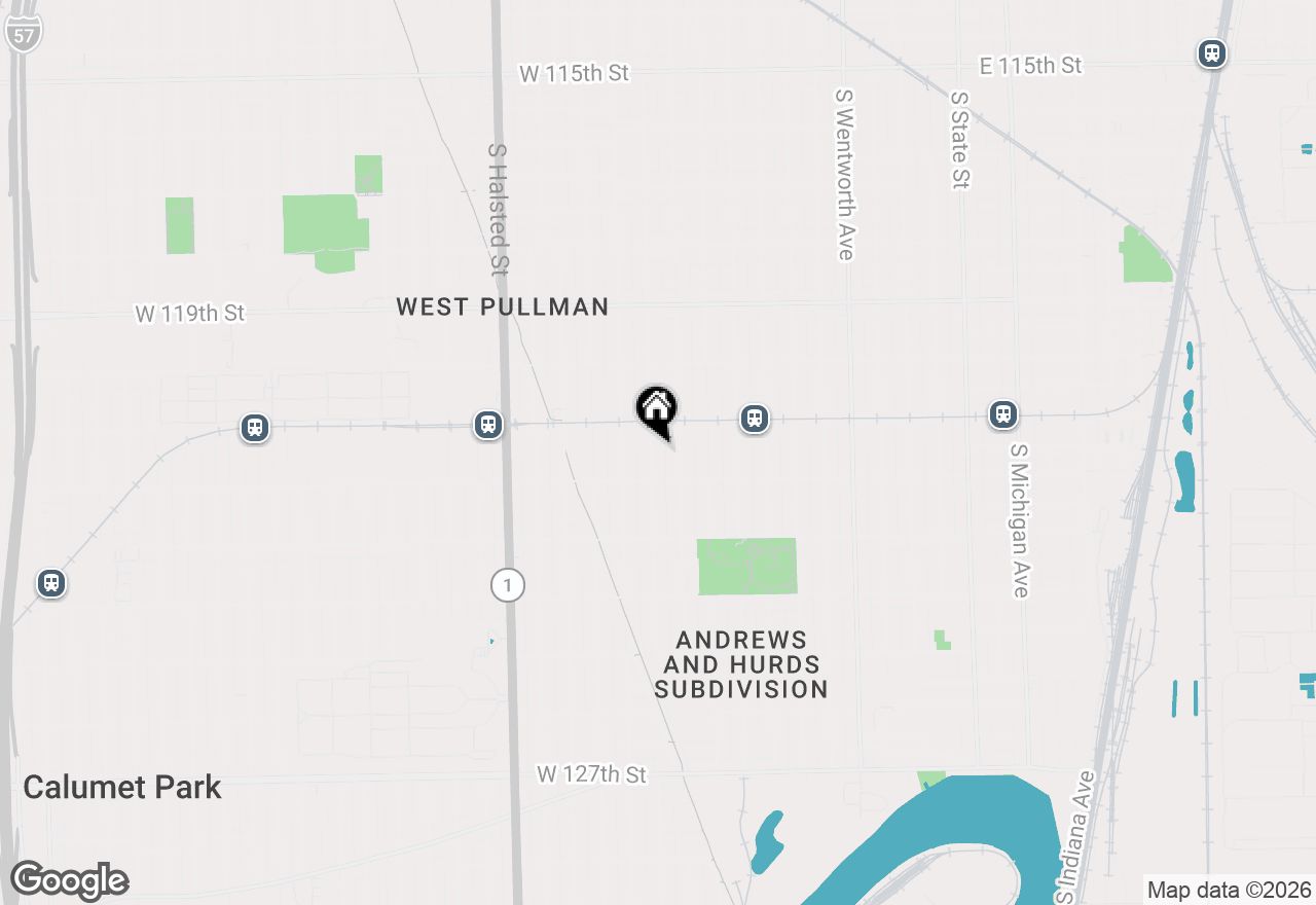 Map of 12129 S Parnell Avenue, Chicago, IL 60628