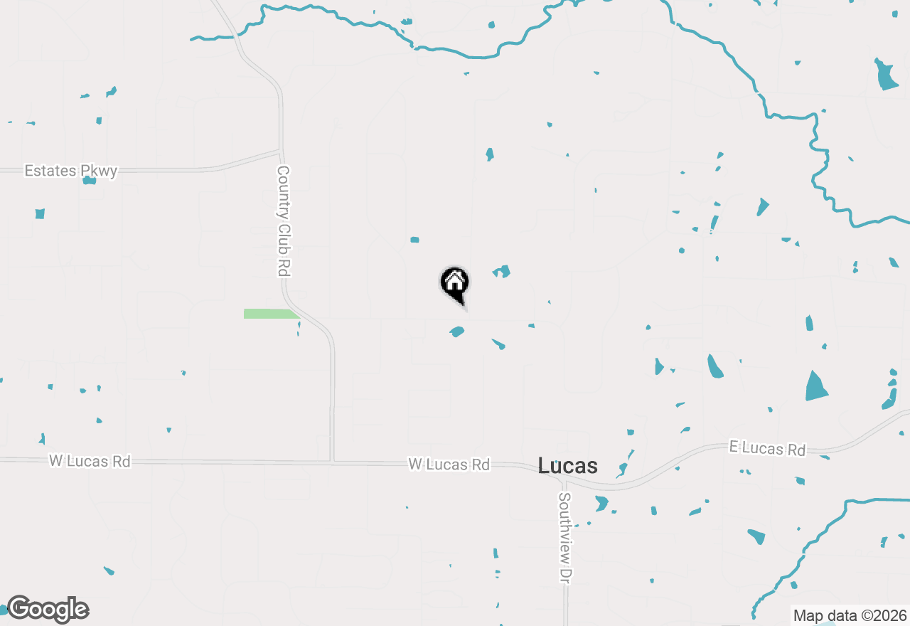 Map of 545 Wendy Lane, Lucas, TX 75002