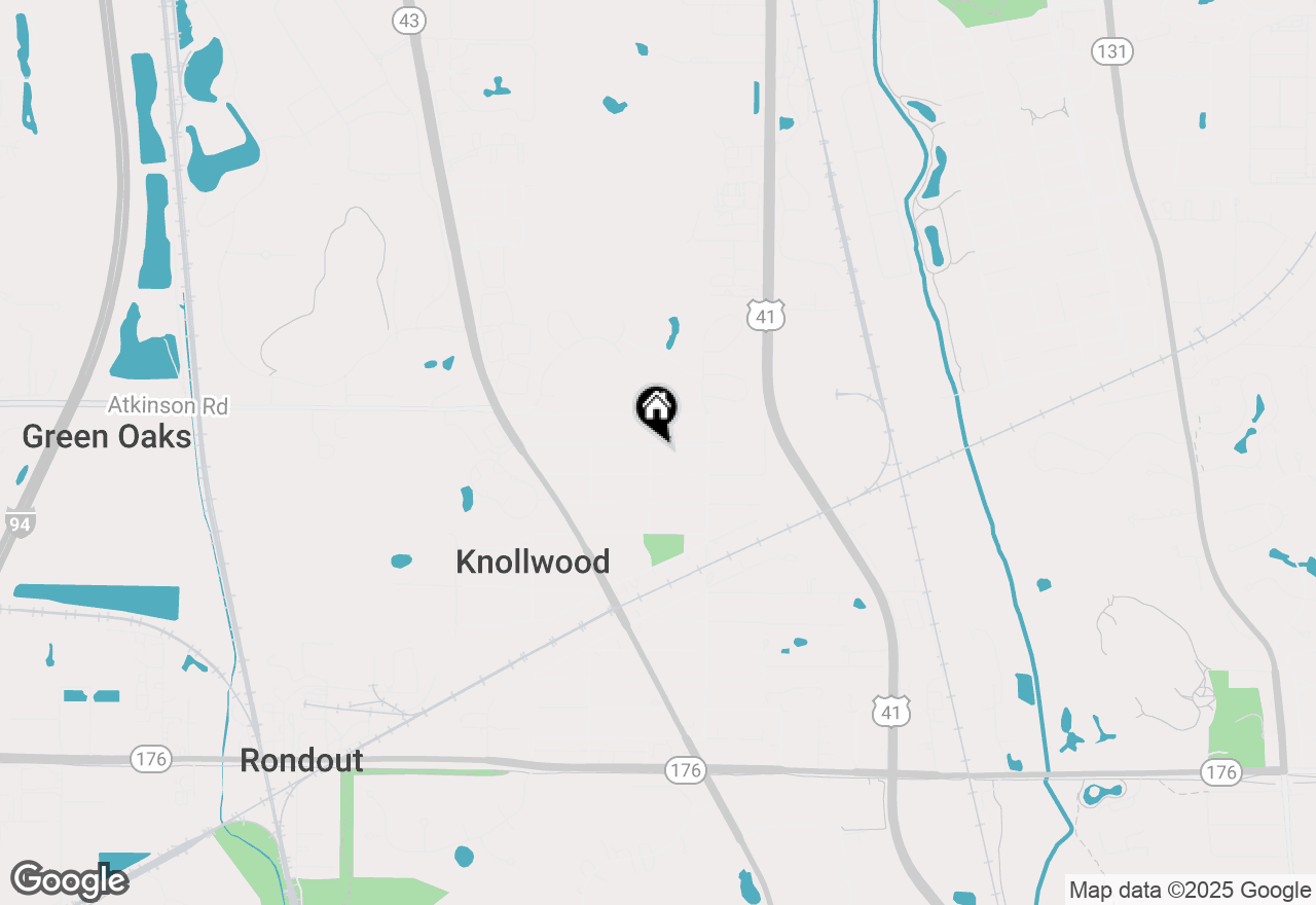 Map of 515 Adelphia Avenue, Lake Bluff, IL 60044