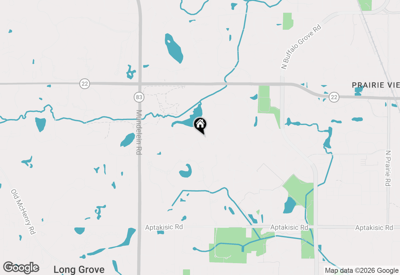 Map of 5340 Prairie Crossing, Long Grove, IL 60047