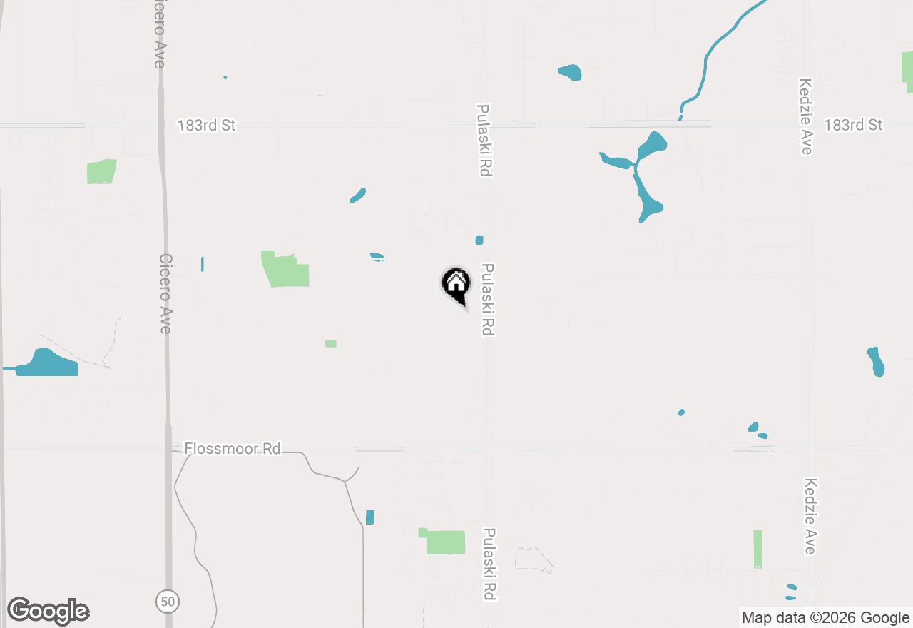 Map of 4047 187th Place, Country Club Hills, IL 60478