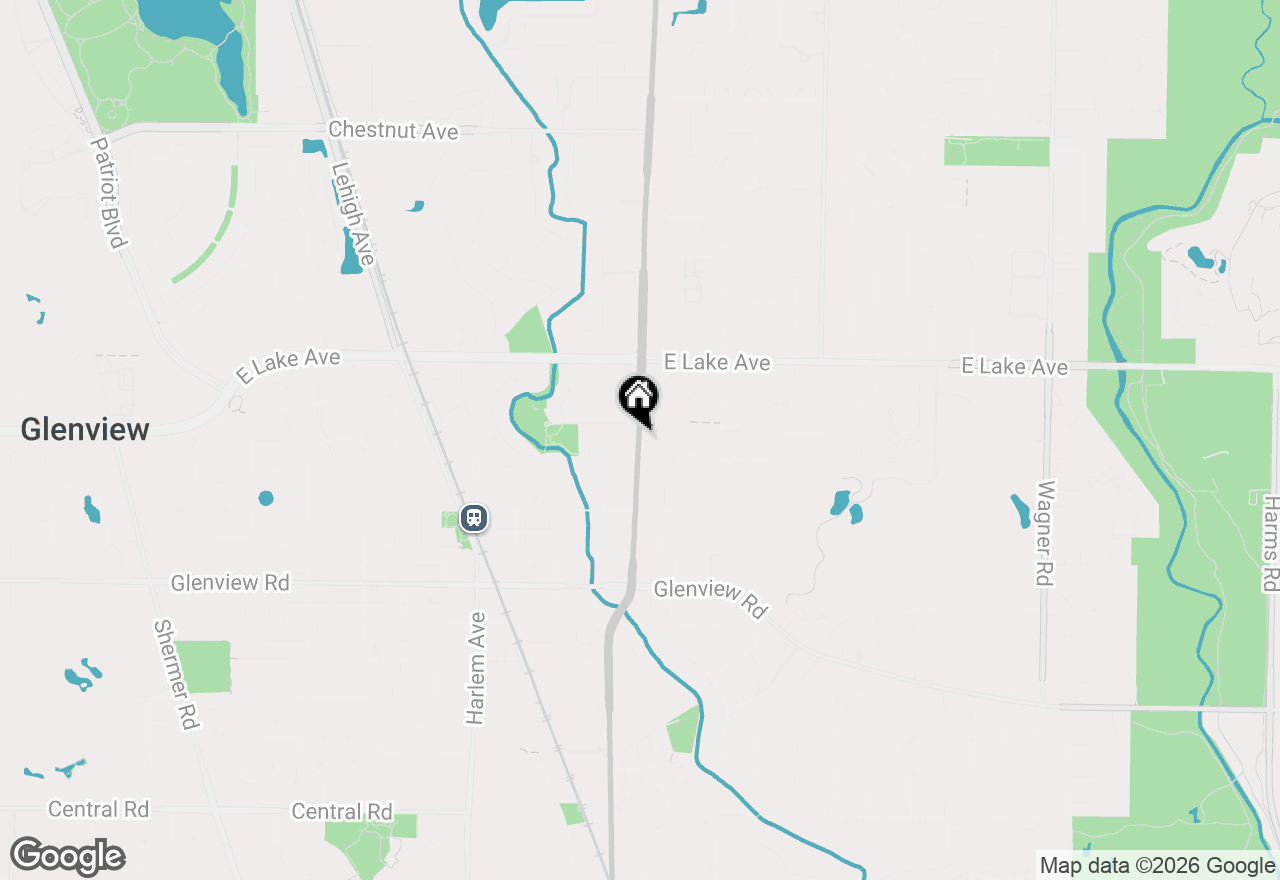 Map of 2116 Saipan Drive, Glenview, IL 60026