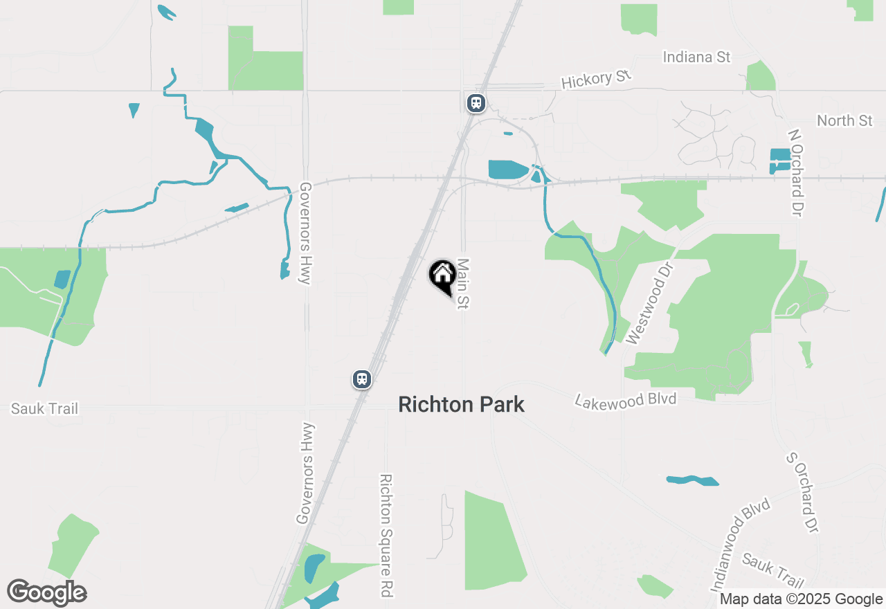 Map of 21967 Millard Avenue, Richton Park, IL 60471