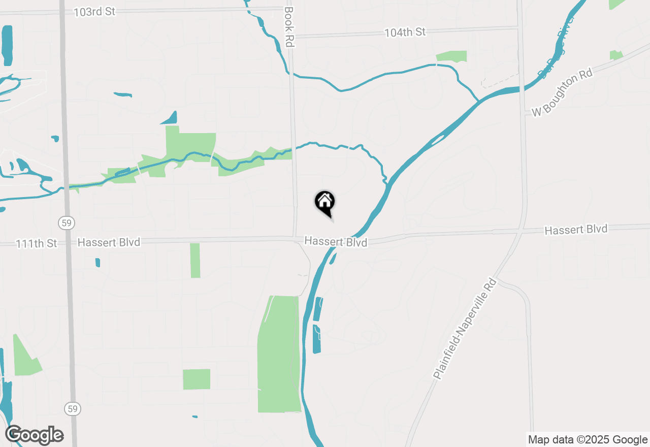 Map of 4908 Manydown Court, Naperville, IL 60564