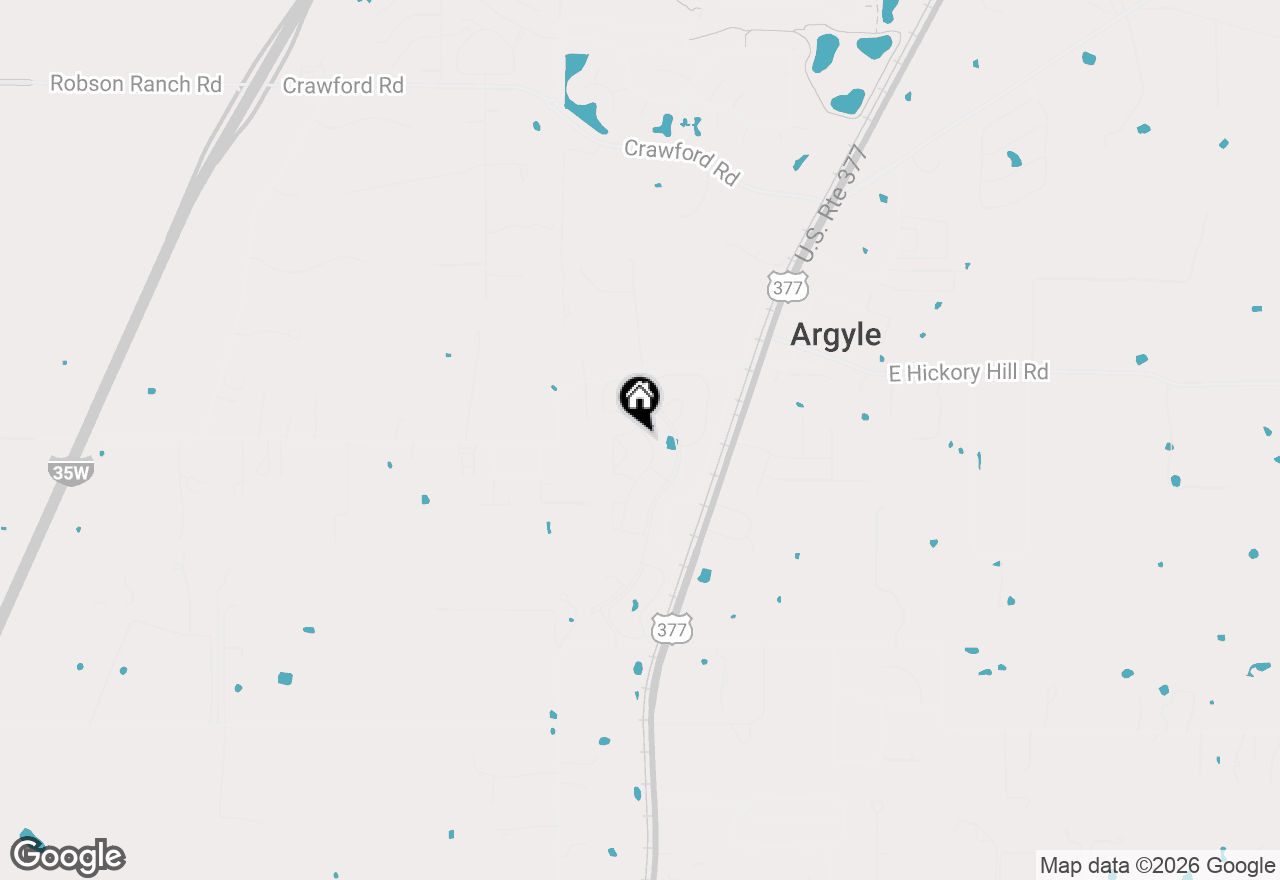 Map of 273 Carrington Drive, Argyle, TX 76226