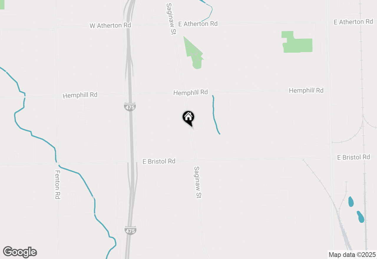 Map of 3414 S Saginaw Street, Burton, MI 48529