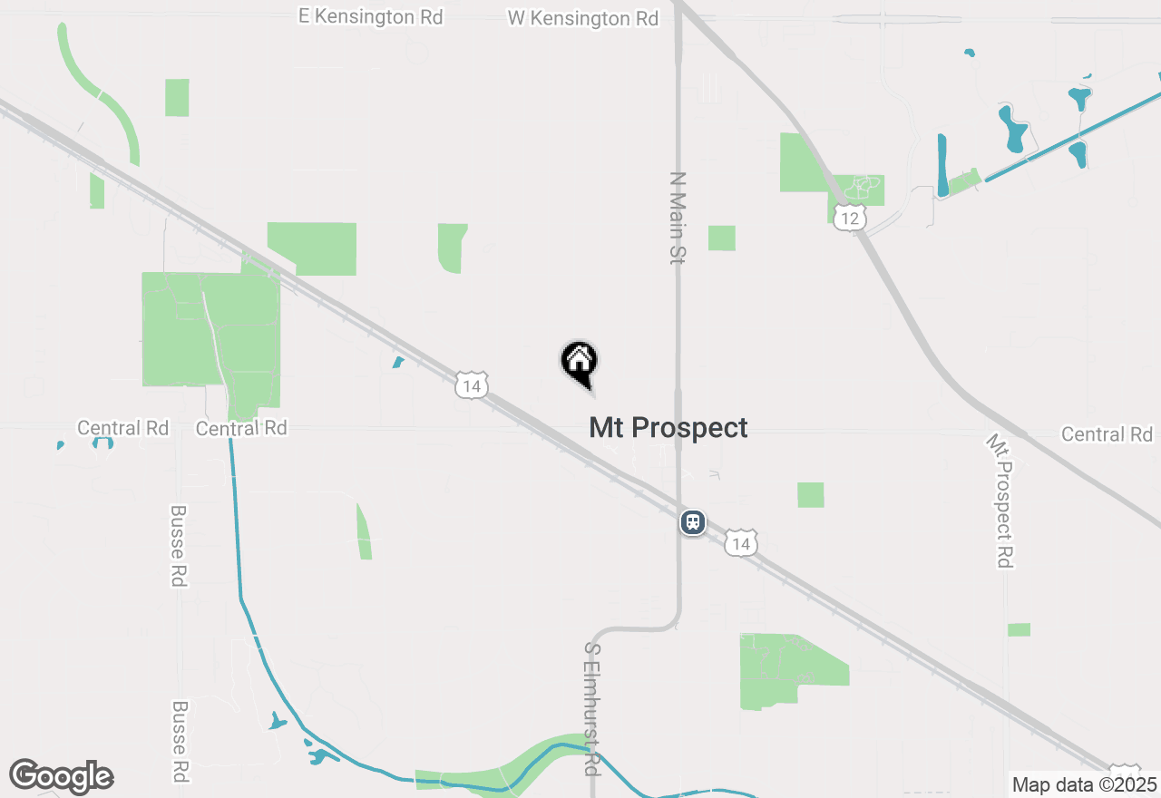 Map of 5 N Elmhurst Avenue, Mount Prospect, IL 60056