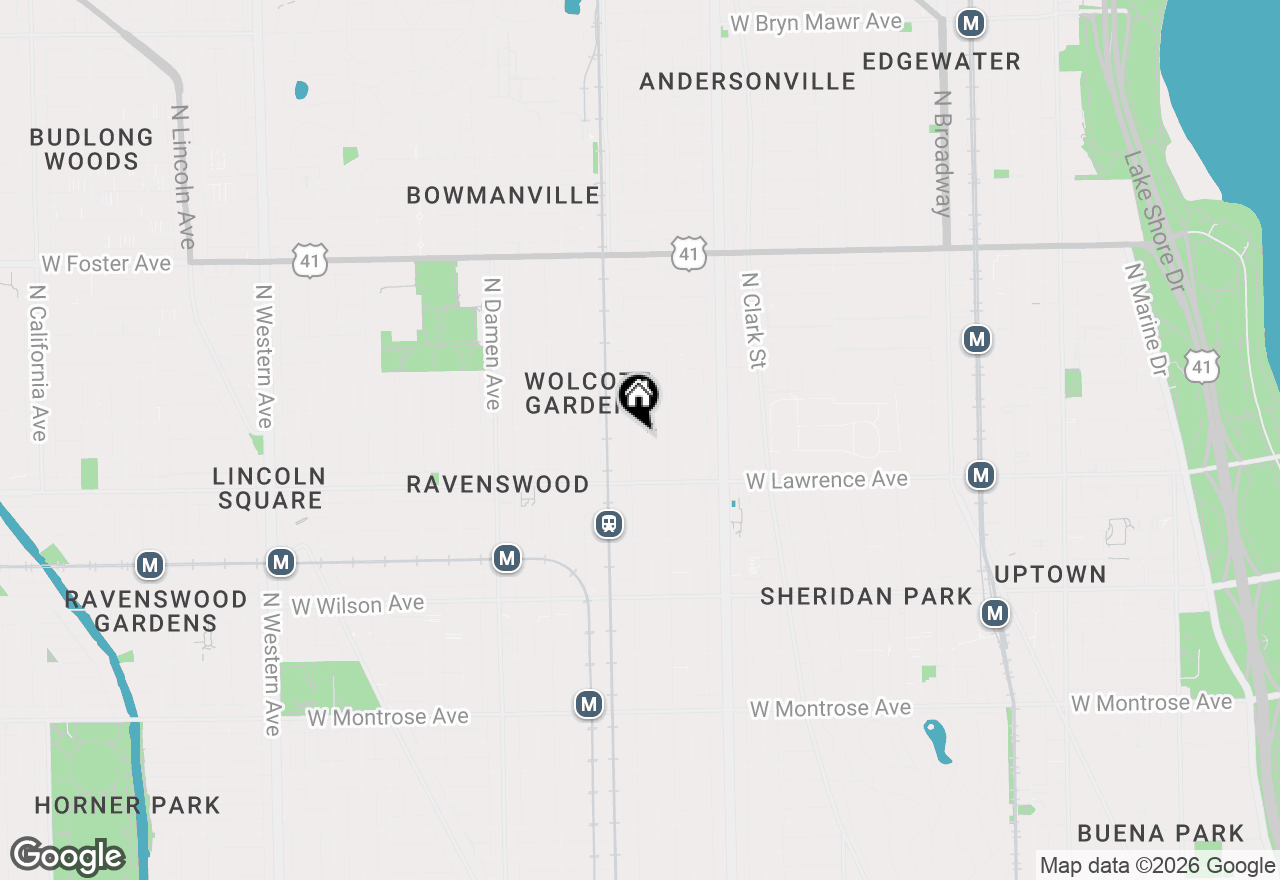 Map of 4846 N Hermitage Avenue, Chicago, IL 60640