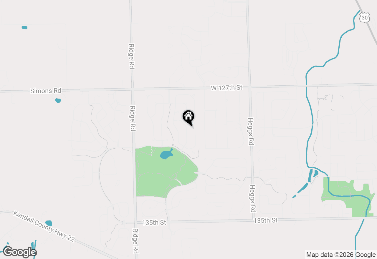 Map of 12915 Alpine Way, Plainfield, IL 60585