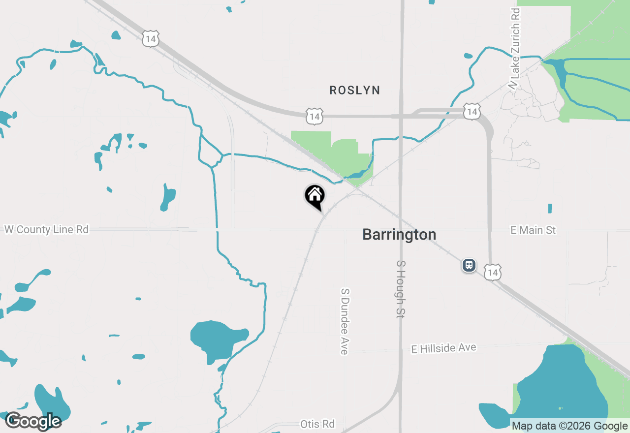 Map of 123 Raymond Avenue, Barrington, IL 60010