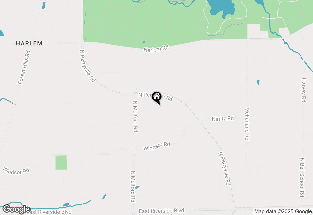 Map of 6072 Nimtz Court, Loves Park, IL 61111