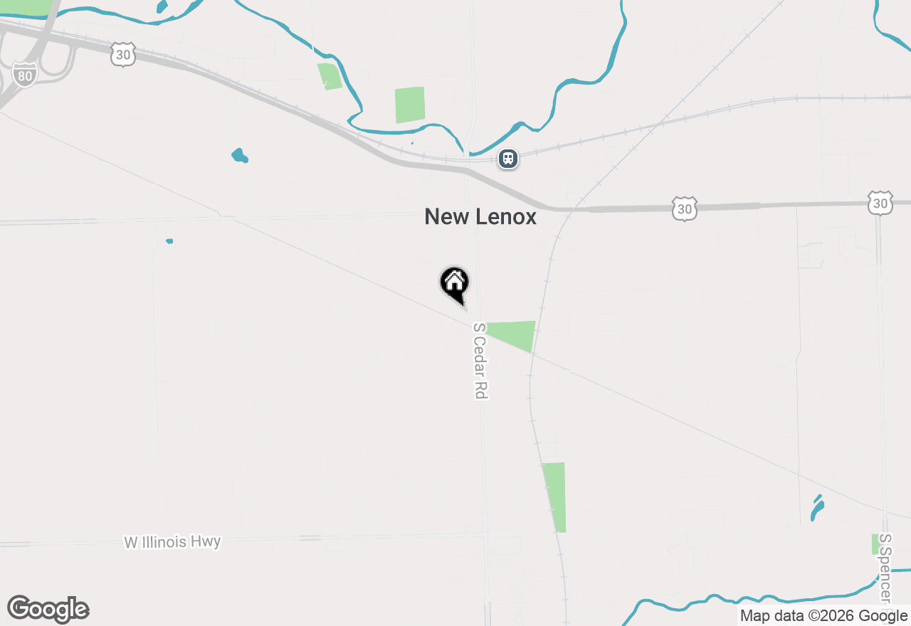 Map of 132 W 4th Avenue, New Lenox, IL 60451