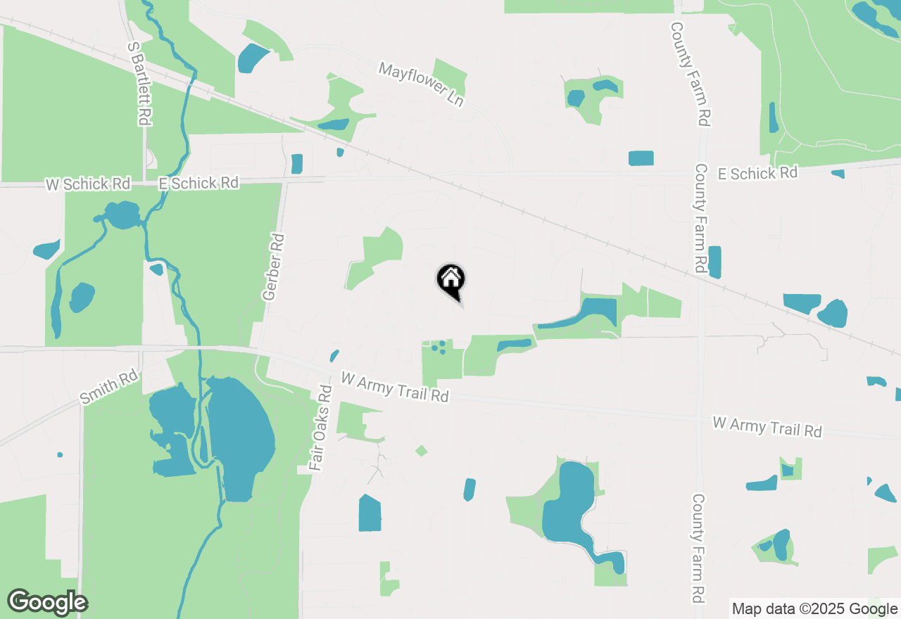 Map of 430 Cromwell Circle #1, Bartlett, IL 60103