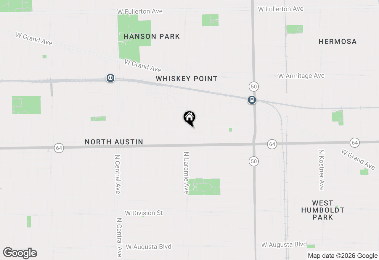 Map of 5171 W Wabansia Avenue, Chicago, IL 60639