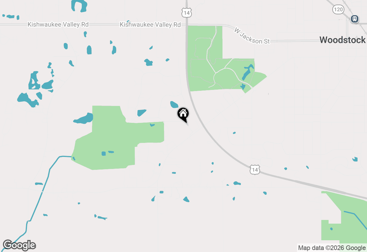 Map of 14103 Westwood Trail, Woodstock, IL 60098
