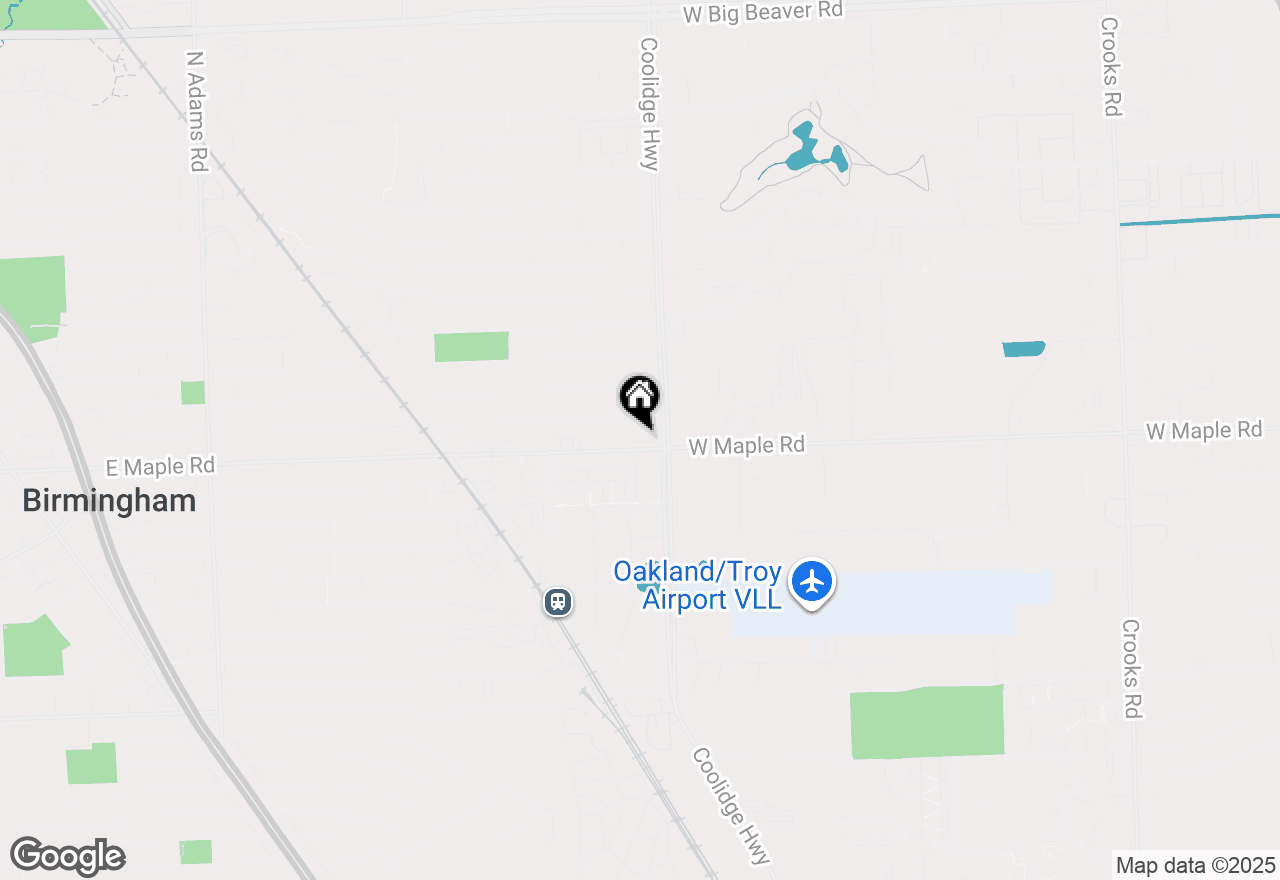 Map of 2859 E Maple Road #13, Birmingham, MI 48009