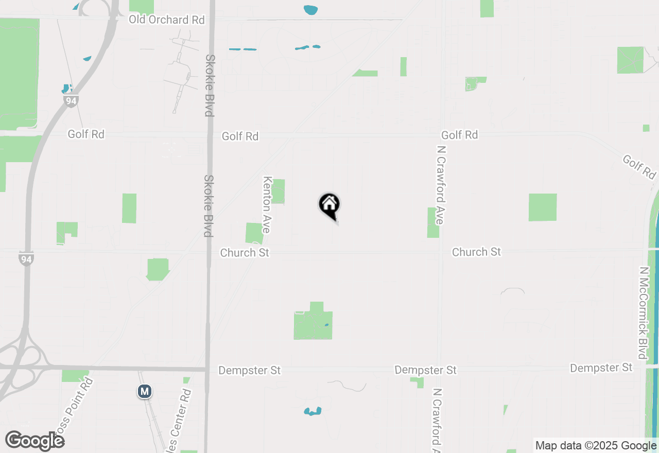 Map of 4355 Lyons Street, Skokie, IL 60076