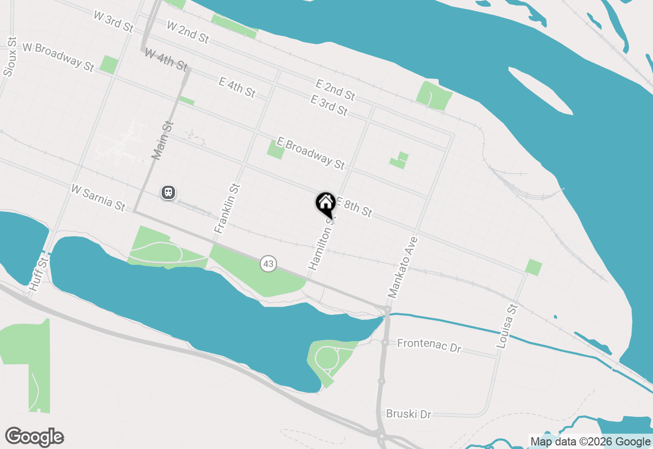 Map of 465 Hamilton St, Winona, MN 55987