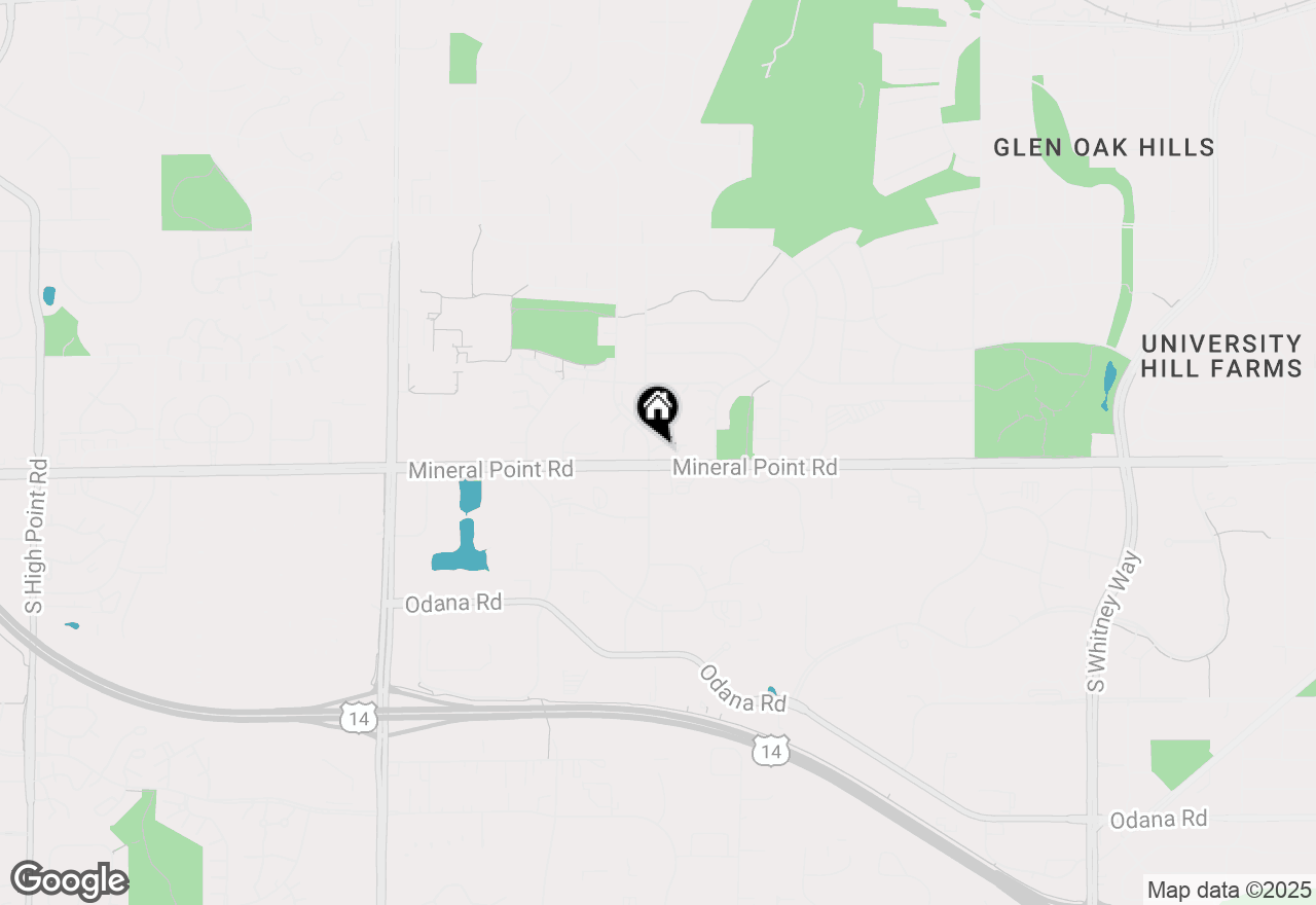 Map of 6302 Mineral Point Road #213, Madison, WI 53705