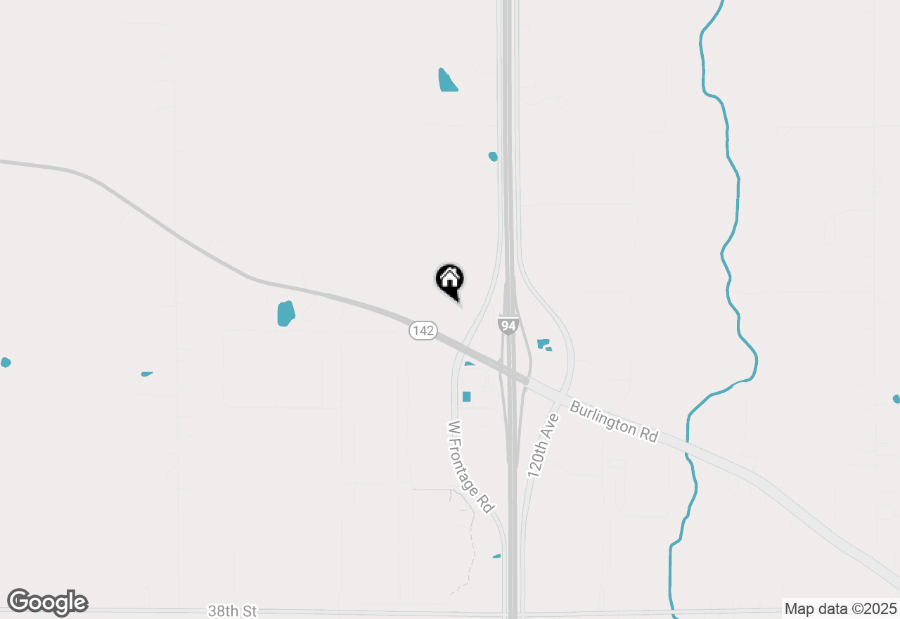 Map of 12214 Burlington Rd, Kenosha, WI 53144